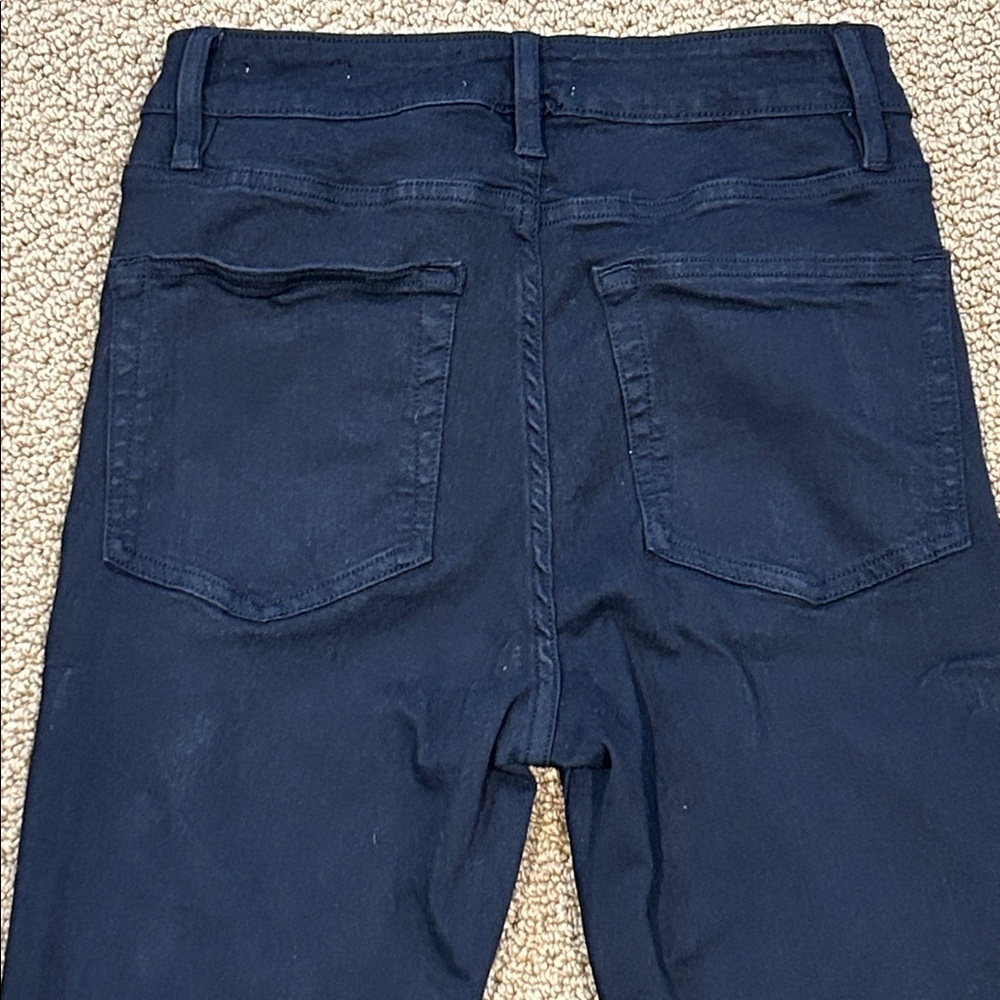 Frame Le Crop Mini Boot Jeans size 26 Film Noir Black - Picture 10 of 14